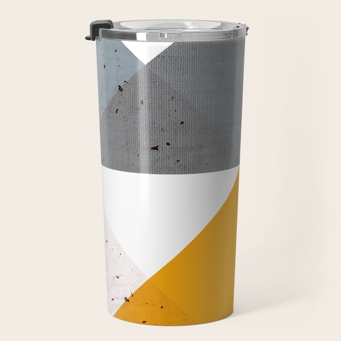 Modern Geometric 18/2 Travel Mug Gallery Image 3