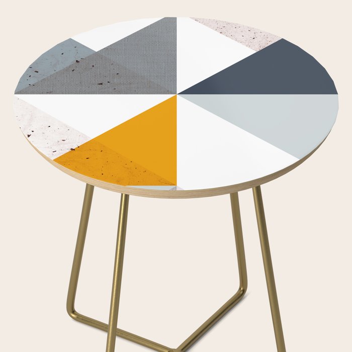 Modern Geometric 18/2 Side Table Gallery Image 2