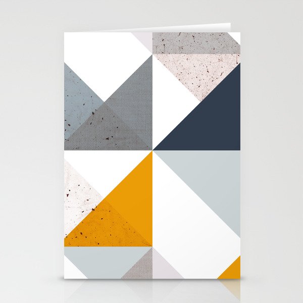 Modern Geometric 18/2 Stationery Card Gallery Image 2