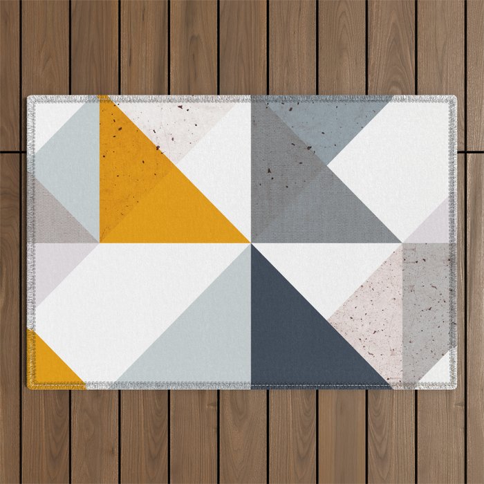 Modern Geometric 18/2 Outdoor Rug Gallery Image 1
