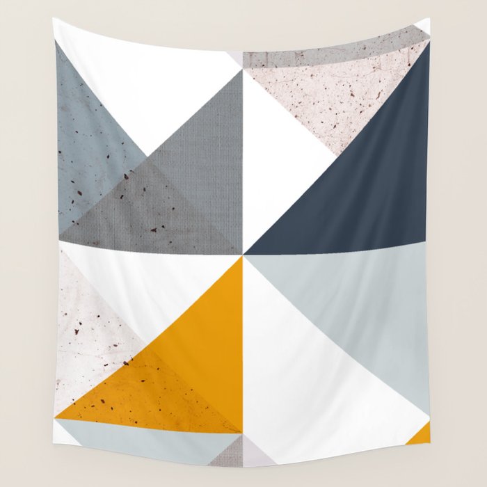 Modern Geometric 18/2 Wall Tapestry Gallery Image 1