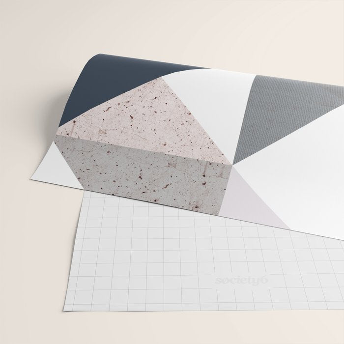 Modern Geometric 18/2 Wrapping Paper Gallery Image 2