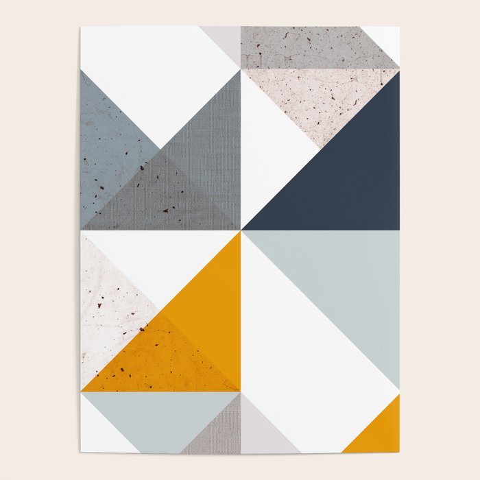 Modern Geometric 18/2 Poster Gallery Image 1