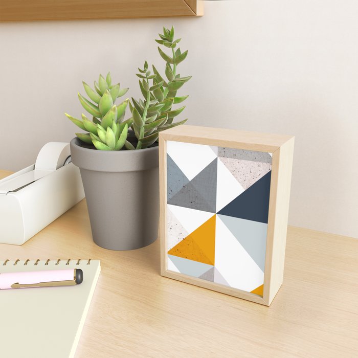 Modern Geometric 18/2 Mini Art Print Gallery Image 2