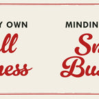 Minding My Own Small Business Coffee Mug Gallery Image 2