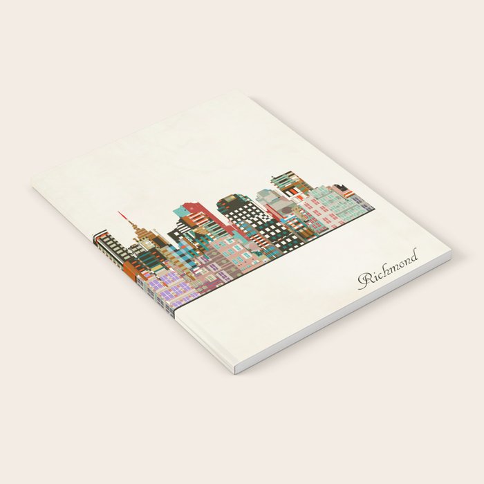 richmond virginia skyline Notebook Gallery Image 1
