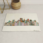 richmond virginia skyline Rug Gallery Image 1