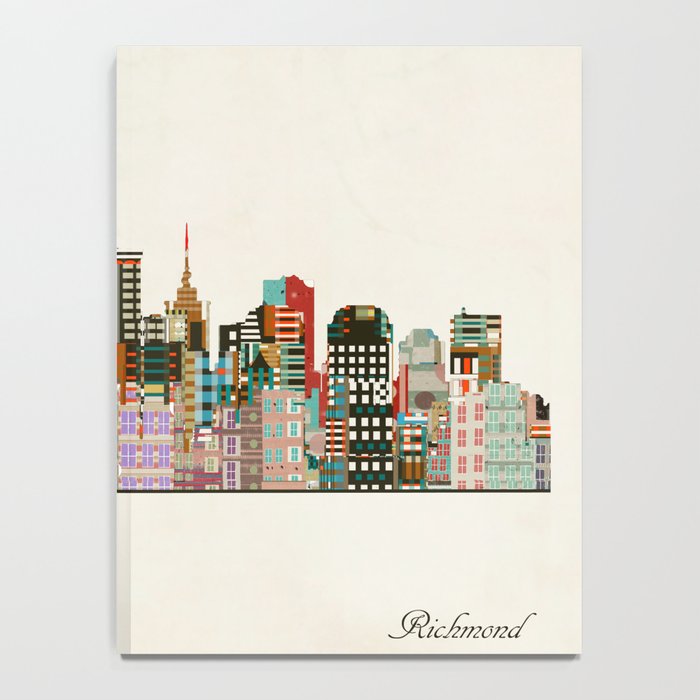 richmond virginia skyline Notebook Gallery Image 4