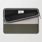 Linen Duo (Beige & Olive) Laptop Sleeve Gallery Image 2