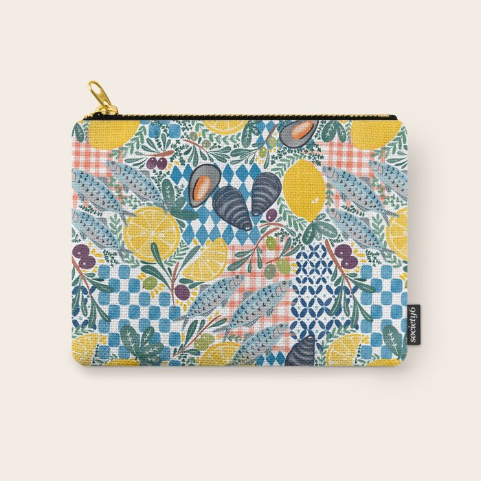 Citrus Coastal Adventure Carry All Pouch Gallery Image 1