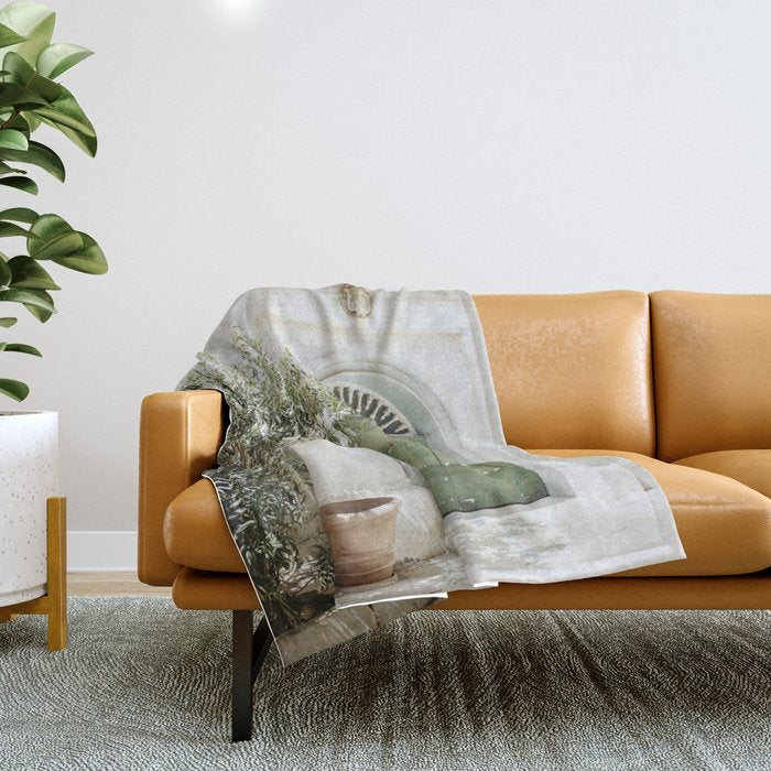 Capri Italy Throw Blanket Gallery Image 1