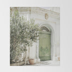 Capri Italy Throw Blanket Gallery Image 2