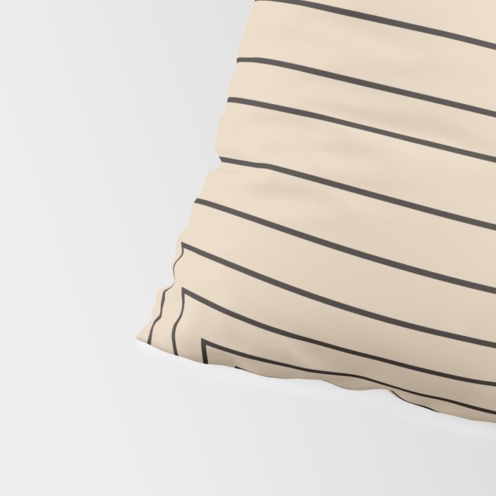 Layers 2 black Pillow Sham Gallery Image 4