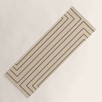 Layers 2 black Yoga Mat Gallery Image 1