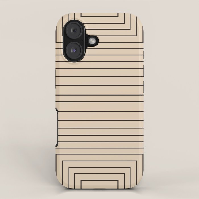 Layers 2 black iPhone Case Gallery Image 1