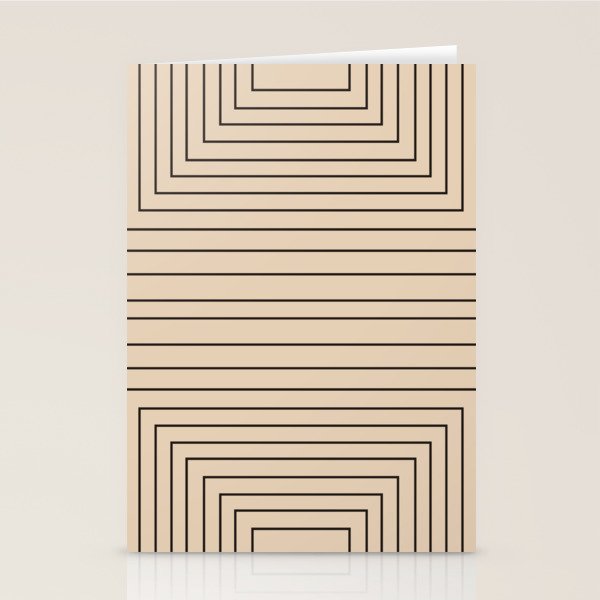 Layers 2 black Stationery Card Gallery Image 1