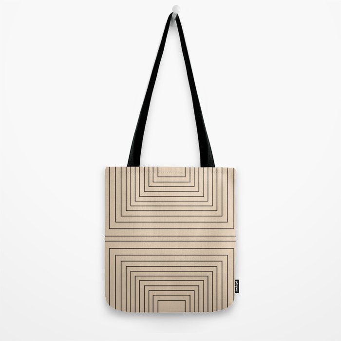 Layers 2 black Tote Bag Gallery Image 2