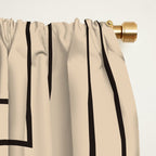 Layers 2 black Window Curtain Gallery Image 2