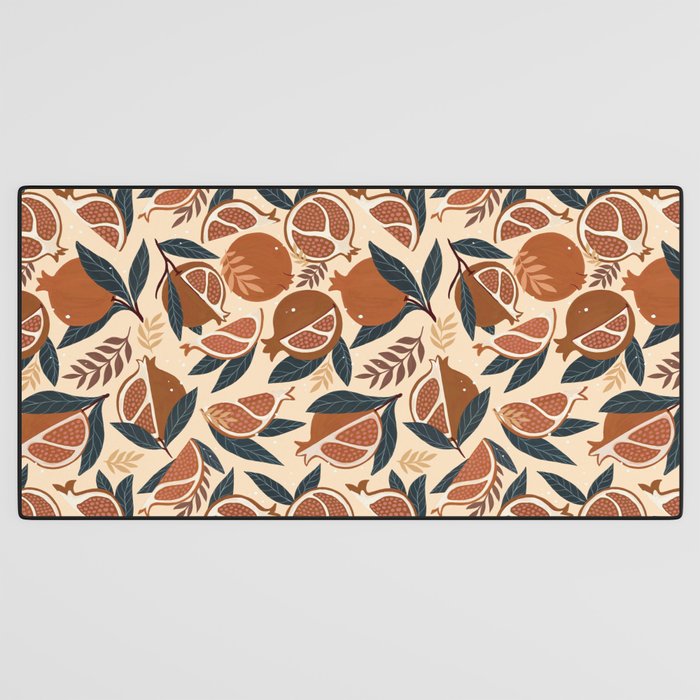 Pomegranate - Terracotta Desk Mat Gallery Image 3