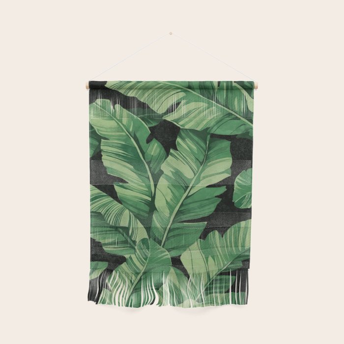 Tropical banana leaves II Wall Hanging Gallery Image 1