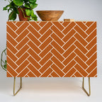 Tiles (Rust) Credenza Gallery Image 1
