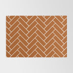 Tiles (Rust) Rug Gallery Image 2