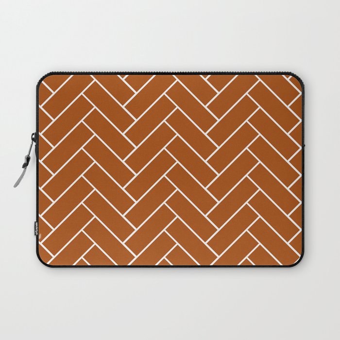 Tiles (Rust) Laptop Sleeve Gallery Image 1