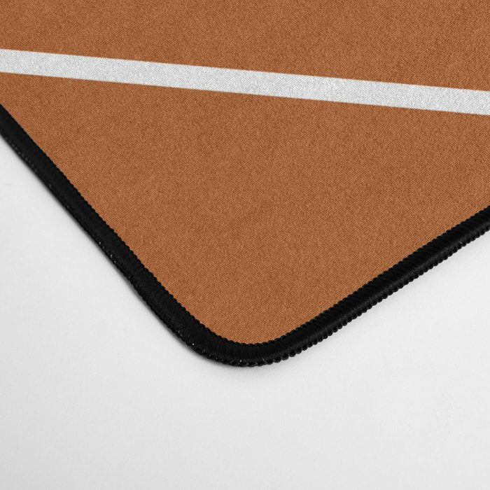 Tiles (Rust) Desk Mat Gallery Image 4