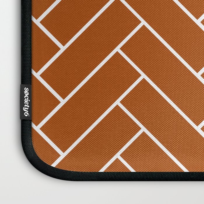 Tiles (Rust) Laptop Sleeve Gallery Image 3