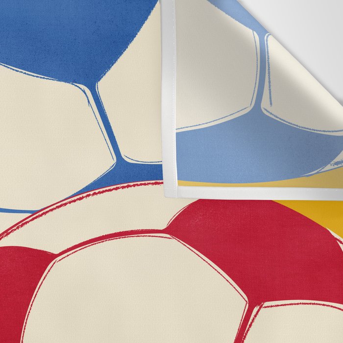 Love This Game - Football Illustration Wall Tapestry Gallery Image 3