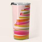 Ribbon Christmas Tree - candy Travel Mug Gallery Image 3