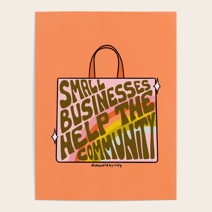Small Businesses Help the Community Poster Gallery Image 1