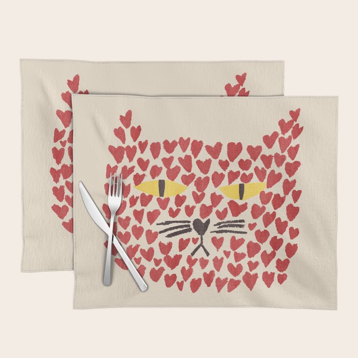 Love thy cat Placemat Gallery Image 1