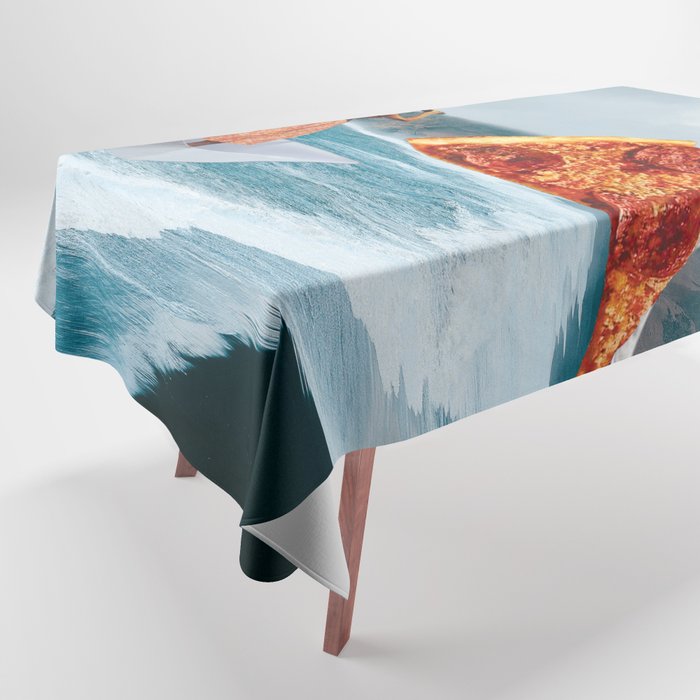 Sighting (Champagne & Pizza) Tablecloth Gallery Image 1