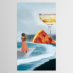 Sighting (Champagne & Pizza) Tablecloth Gallery Image 2
