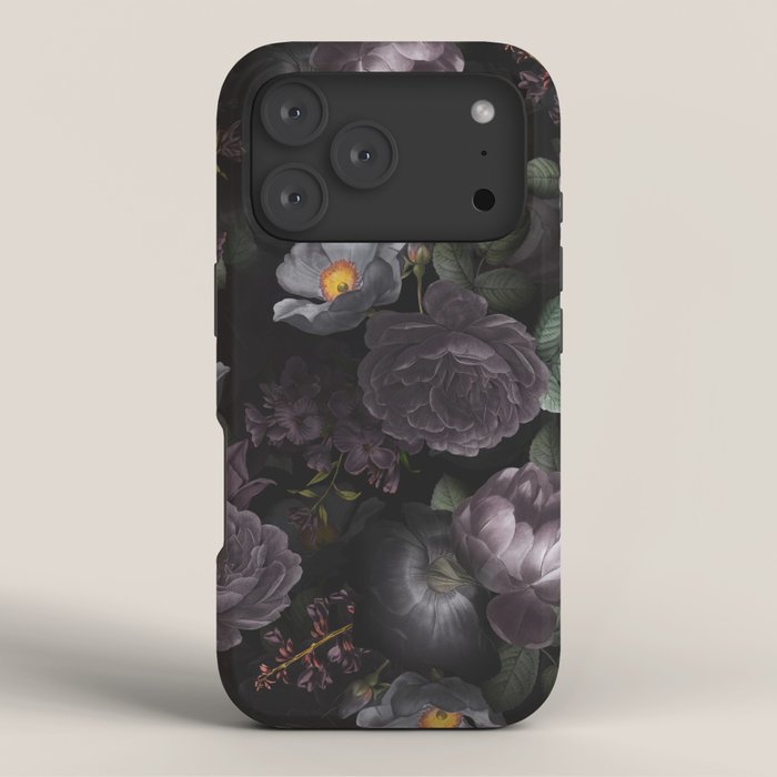 Mystic Moon Night Roses Botanical Flower Garden iPhone Case Gallery Image 3