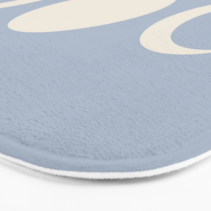 Moon Minimalism - Blue Bath Mat Gallery Image 3