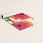 Red Zinnias Yoga Mat Gallery Image 2