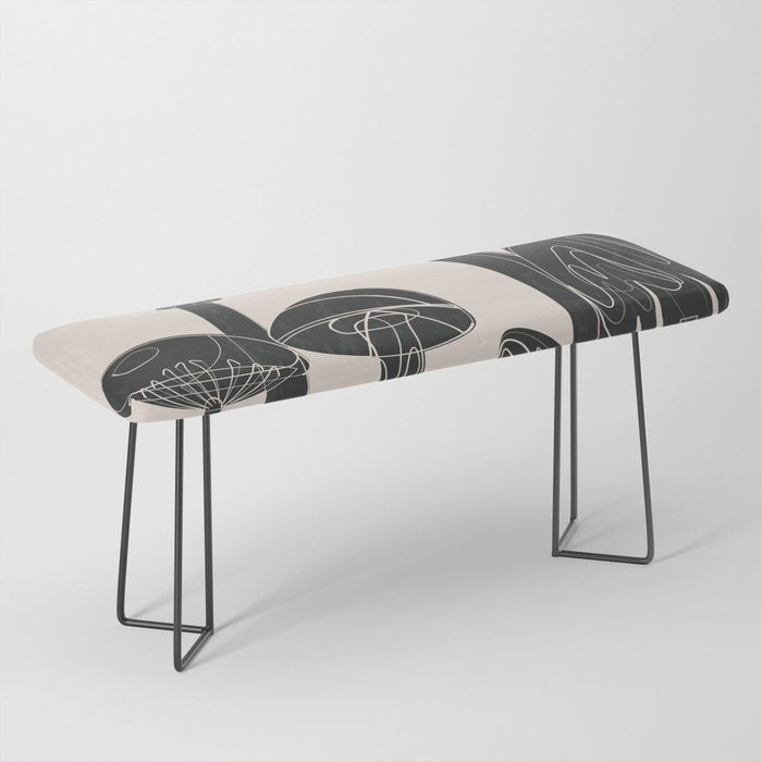 Abstract Mushrooms 12 Bench Gallery Image 1