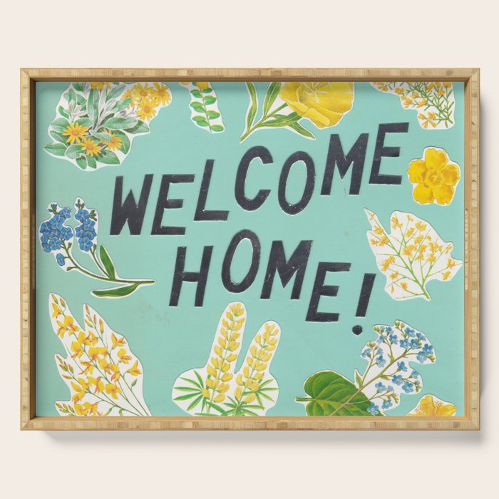 welcome home Serving Tray Gallery Image 1