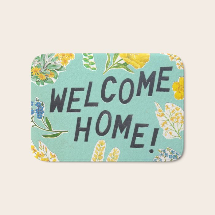 welcome home Bath Mat Gallery Image 1