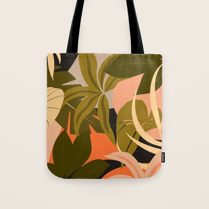 Jungle Abstract 23 Tote Bag Gallery Image 1