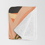 Jungle Abstract 23 Throw Blanket Gallery Image 3