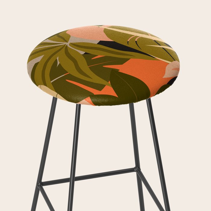 Jungle Abstract 23 Stool Gallery Image 2