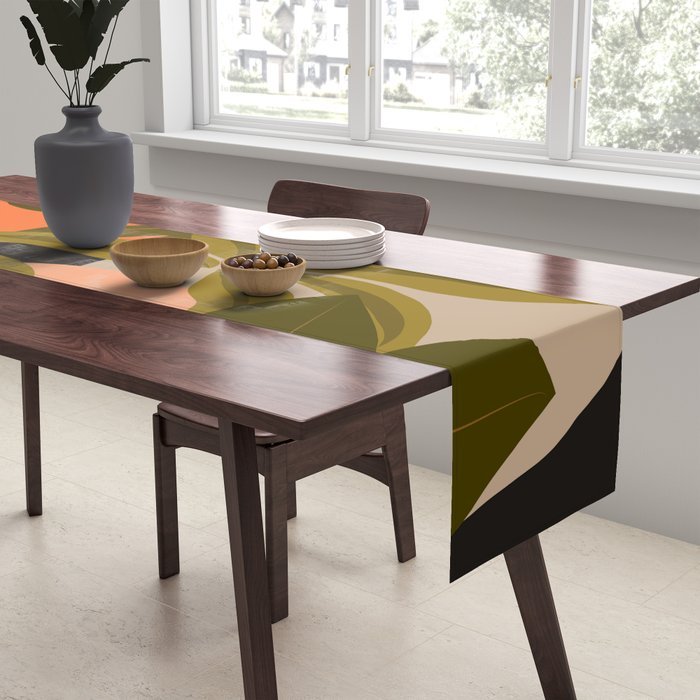 Jungle Abstract 23 Table Runner Gallery Image 2