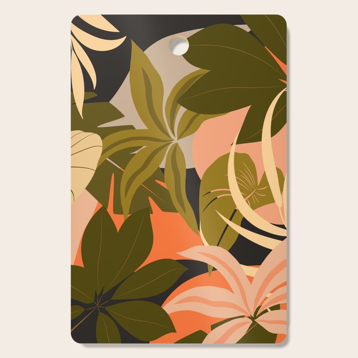 Jungle Abstract 23 Cutting Board Gallery Image 1