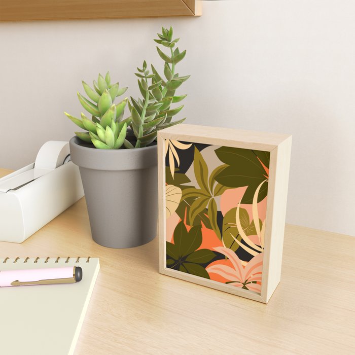 Jungle Abstract 23 Mini Art Print Gallery Image 2