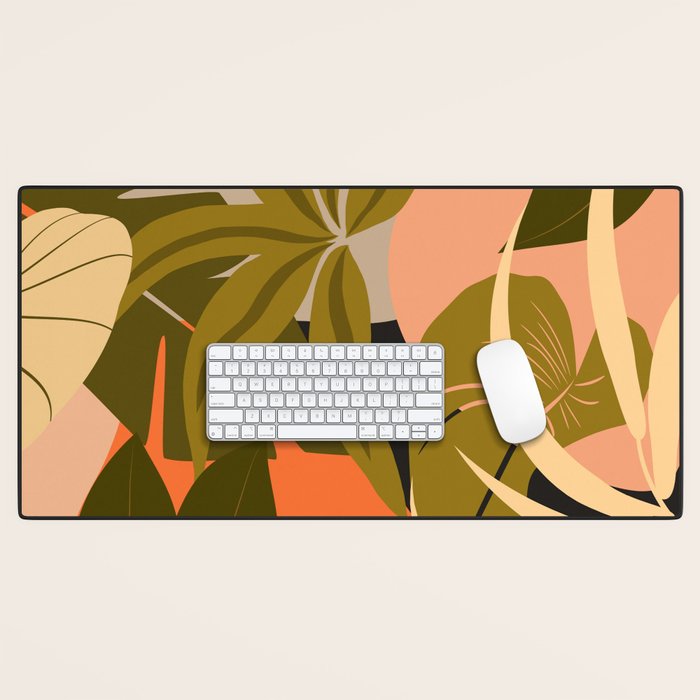 Jungle Abstract 23 Desk Mat Gallery Image 1