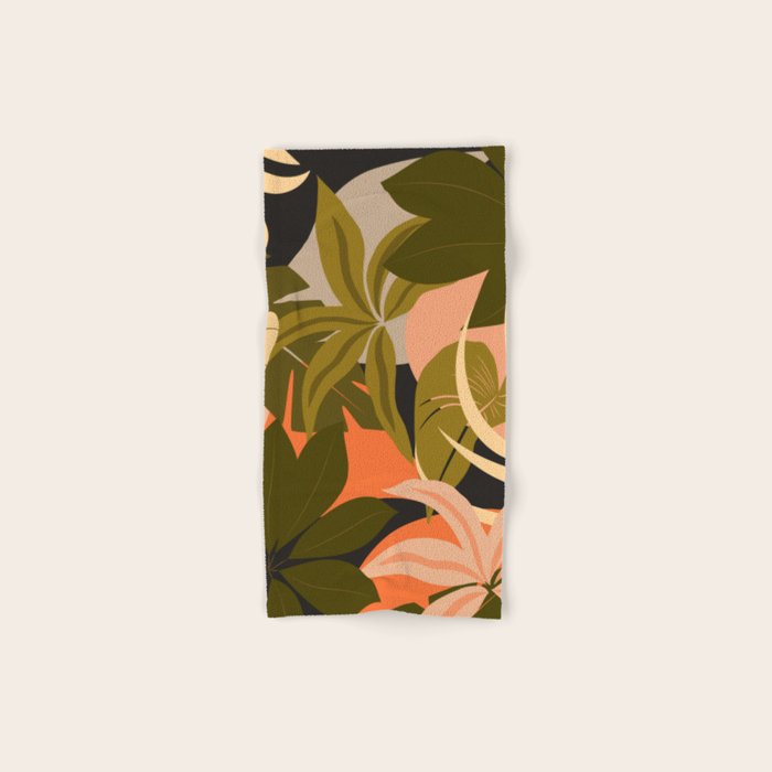 Jungle Abstract 23 Bath Towel Gallery Image 1