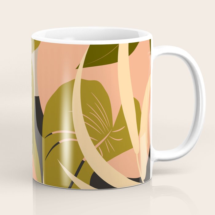 Jungle Abstract 23 Coffee Mug Gallery Image 1